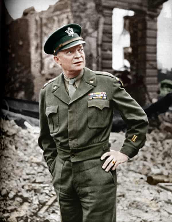 @necrozoid @JoyceBruns @JackPosobiec He was the Supreme Allied Commander of the European Theater during WWII.  Ever heard of D-Day, which was the seaborn invasion of Normandy France on 06/06/1944