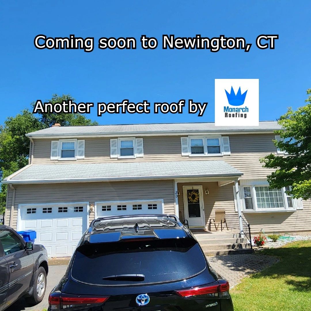 #bestroofintown #gowiththecrown #roofingdoneright #roofreplacement #ctroofer #newington #ct
