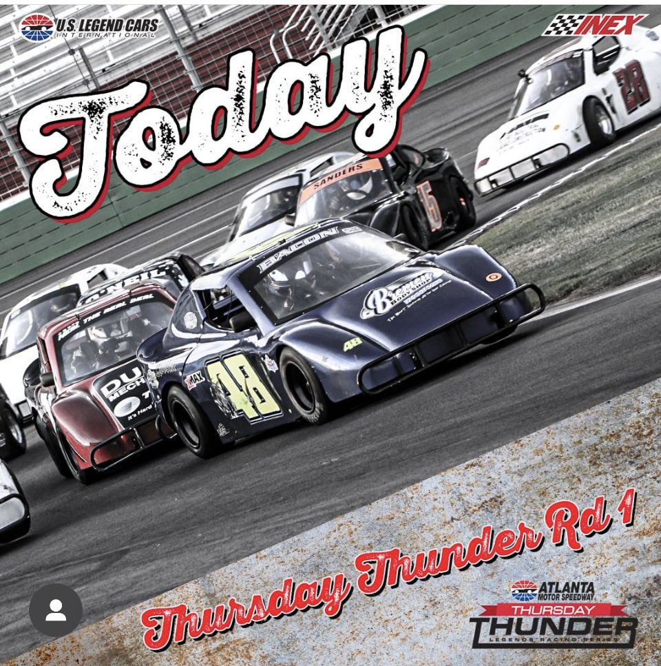 First Round of Thursday Thunder <a href="/ATLMotorSpdwy/">EchoParkSpeedway</a> <a href="/USLegendCars/">US Legend Cars/INEX</a>