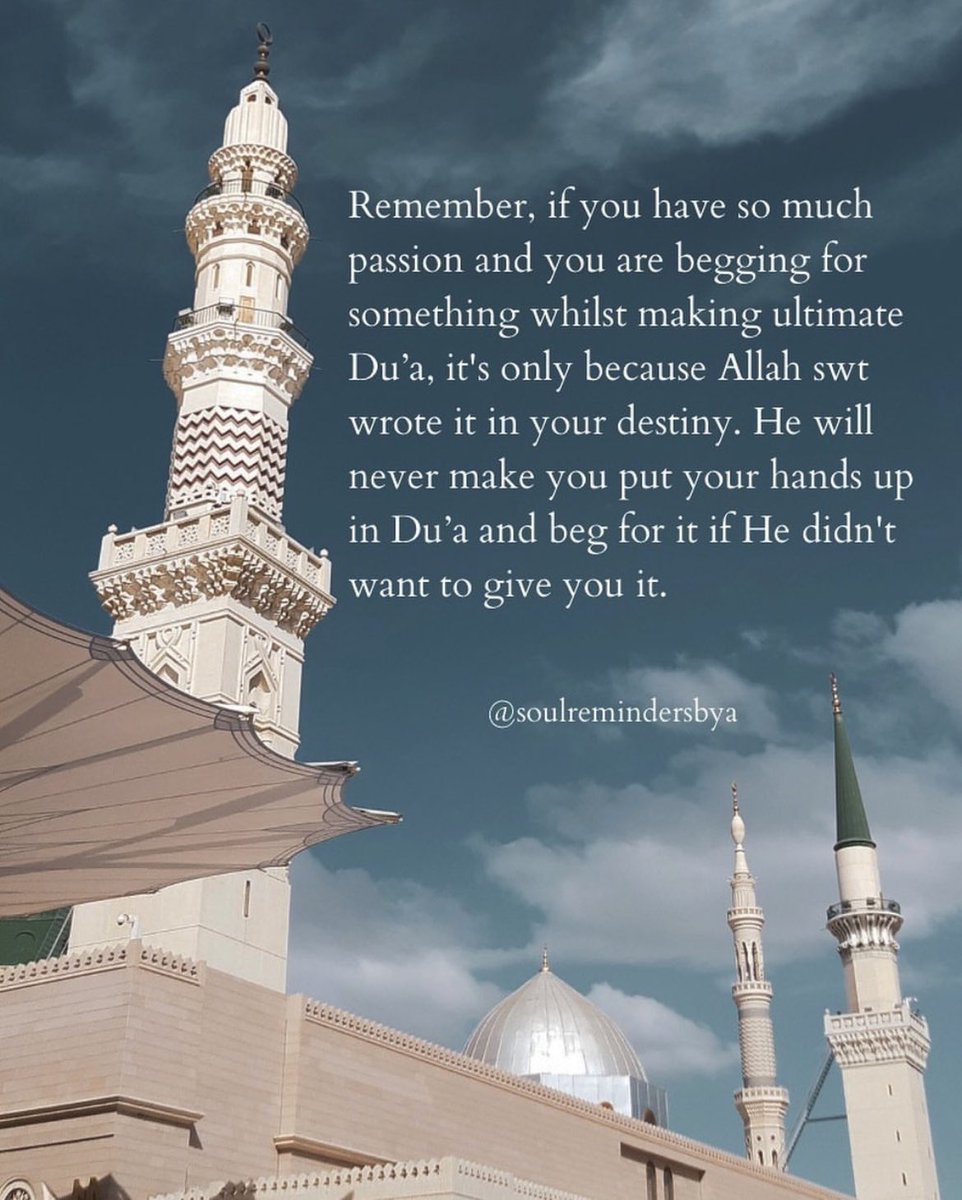 Hari ini jadi saksi hidup terijabahnya beberapa permohonanku secara bertubi-tubi di detik-detik akal manusiaku sudah mengira tidak mungkin lagi. Speechless. 

Semakin yakin wisdom keimanan di gambar ini. 

Dia MEMBUATMU berdoa karena Dia MAU mengabulkannya. Jangan putus harap. 😭