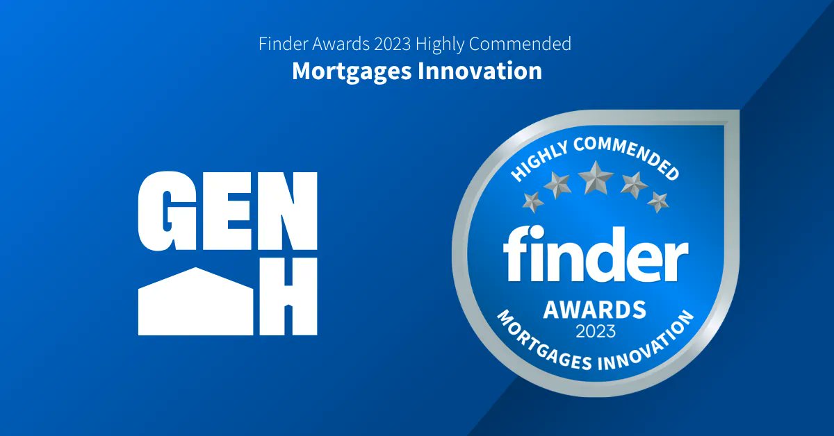 <a href="/Generation_Home/">Gen H</a> Congratulations for being highly commended in the Mortgages Innovation category in the Finder Lending Innovation Awards 2023 👏 #FLIA23 buff.ly/3qjwX0n