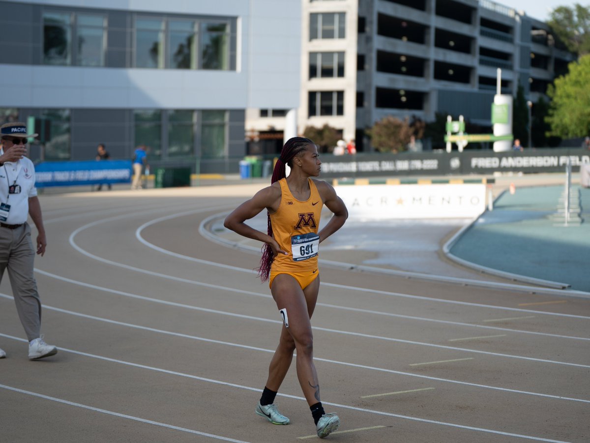 After a stellar indoor campaign <a href="/amiraaa_y/">Mira</a> matched it with an incredible outdoor season. 

Young earned a trio of medals at the <a href="/bigten/">Big Ten Conference</a> Outdoor Championships &amp; then became the first Gopher, male or female, to earn bids to the NCAA Championships in three events (100m, 200m, 4x1)