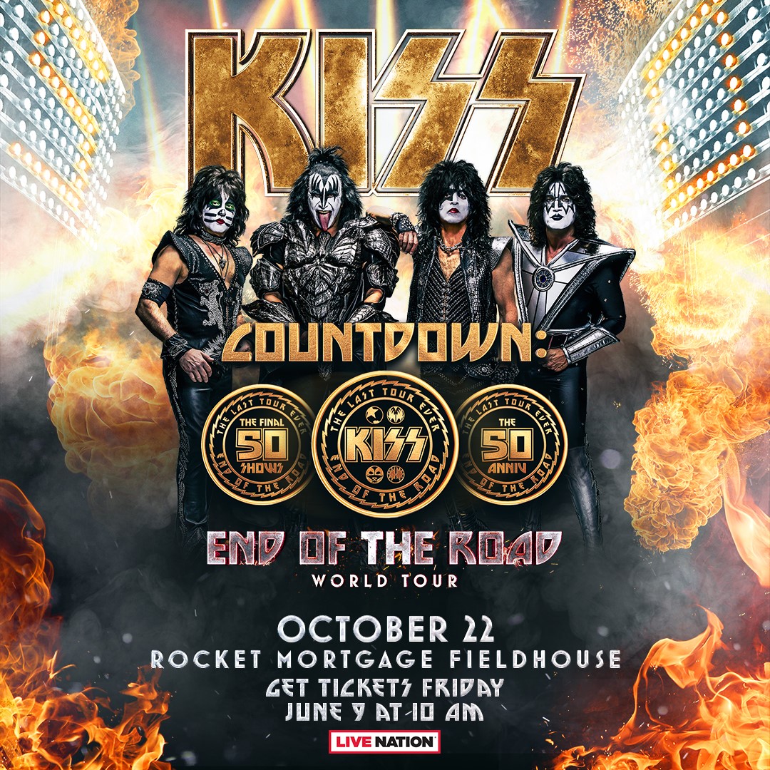 WIN tickets on Y-103! #KISS #EndOfTheRoad