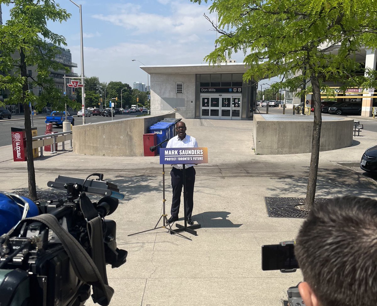 Talking transit expansion today in North York. 

People in North York and Scarborough shouldn’t have to wait decades for transit expansion.