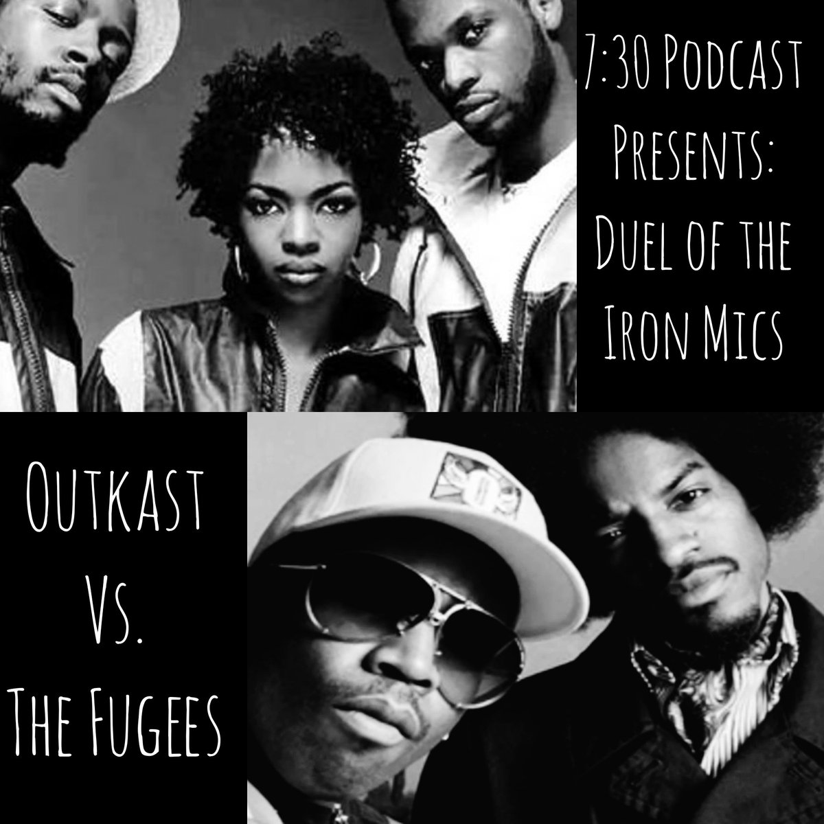 podcasts.apple.com/us/podcast/7-3…

#fugees #outkast #hiphopmusic #hiphoplegends #music #dueloftheironmics #wyclef #laurynhill #bigboi #andre3000