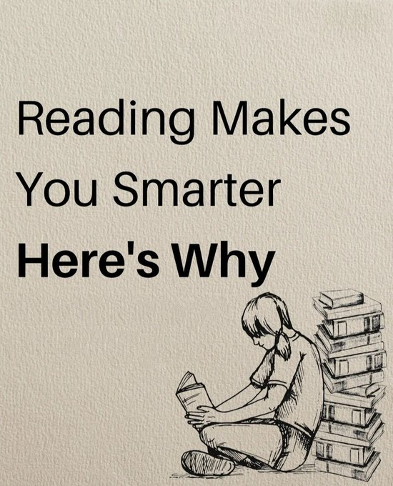 mindfulmaven_'s tweet photo. Reading Makes You Smarter, Here's Why...

- Thread - https://t.co/x2Z0KOoWl9
