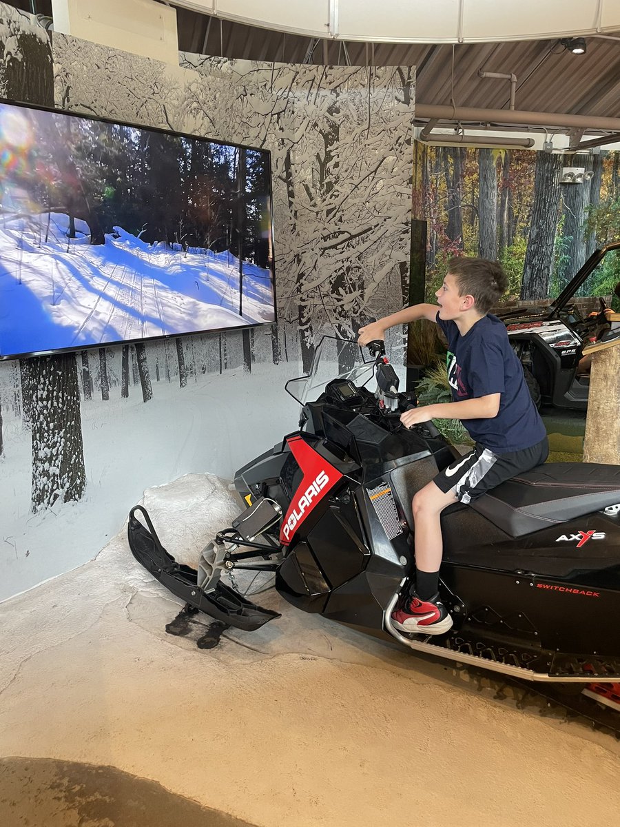 Enjoying our last field trip of our Camp Michigan week—The DNR Outdoor Adventure Center! #livoniapride