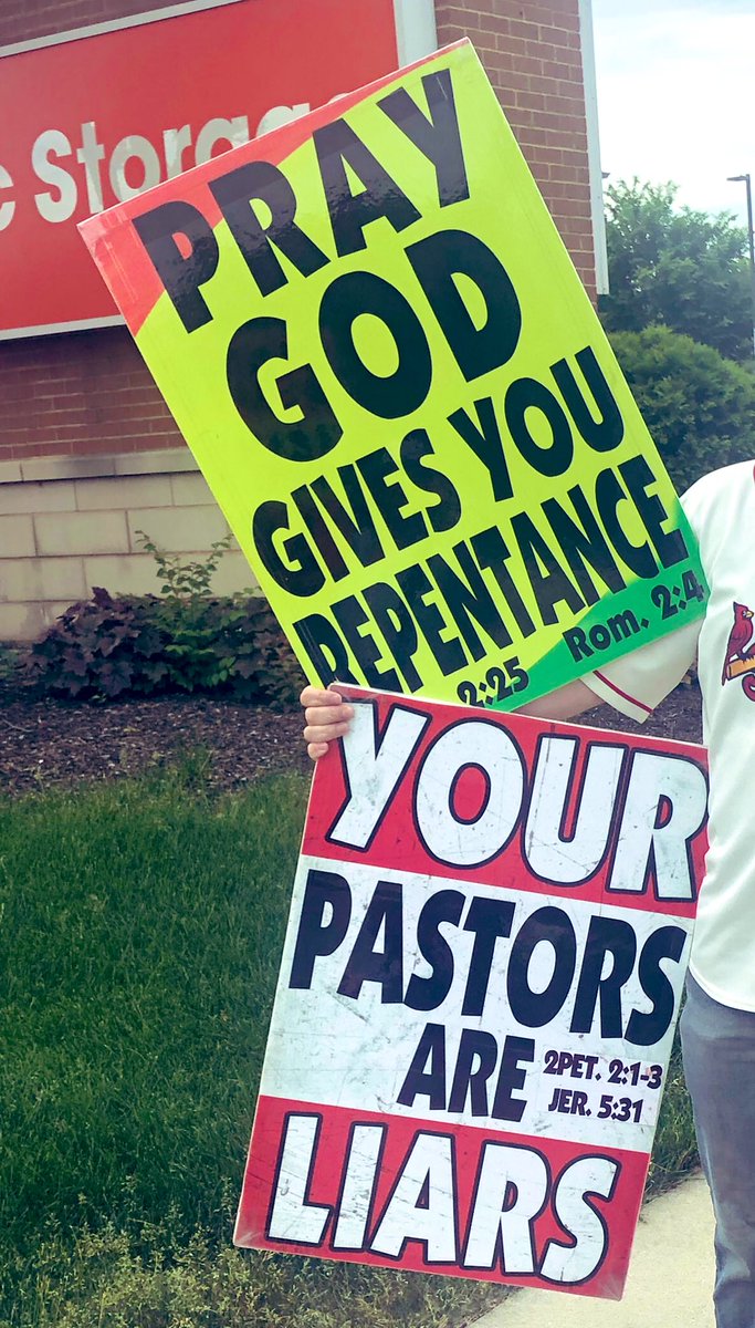 WBCTrumpet's tweet image. “The strongest-willed and most resolute person on this earth cannot take a journey of so much as a hundred yards unless God wills and enables him.”Gleanings from the Apostle Paul, Arthur W. Pink. See James 4:13-15.

Worldwide clergy have lied about God’s sovereignty for decades.