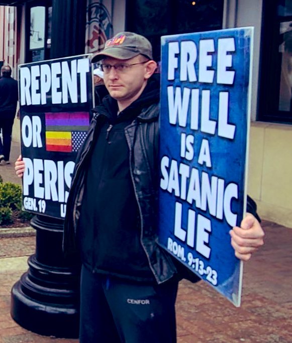 WBCTrumpet's tweet image. “The strongest-willed and most resolute person on this earth cannot take a journey of so much as a hundred yards unless God wills and enables him.”Gleanings from the Apostle Paul, Arthur W. Pink. See James 4:13-15.

Worldwide clergy have lied about God’s sovereignty for decades.