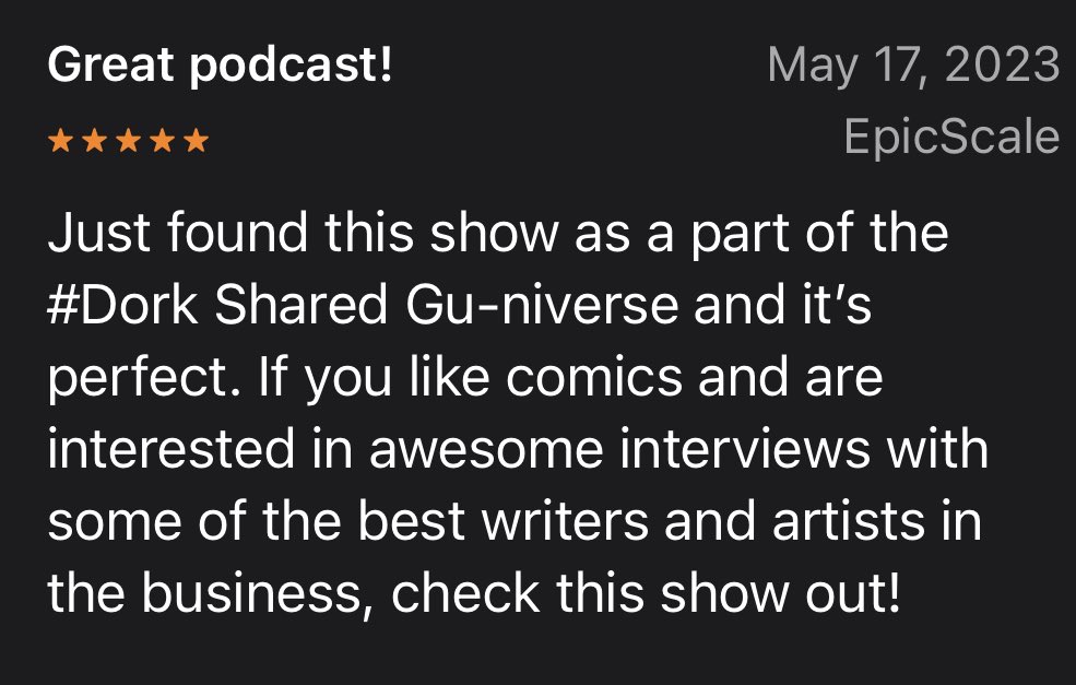 EpicScale with an EPIC review of the show 🔥