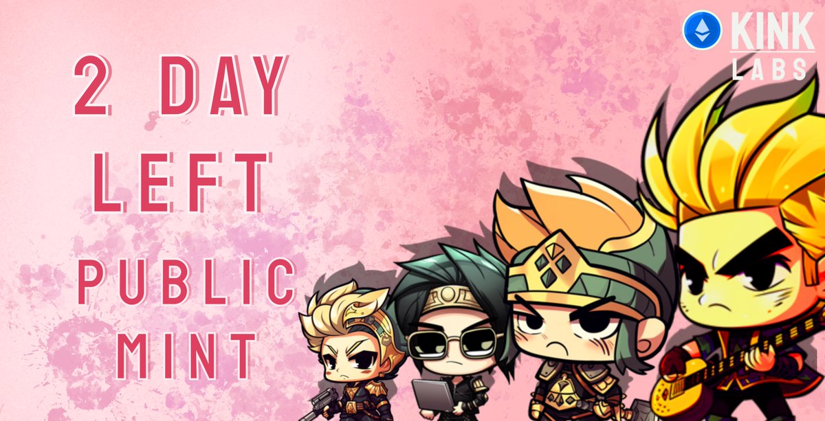 ChibiByKinkLab's tweet photo. 🚀 Exciting news! Circle 3rd June, 18:00 UTC on your calendar - it's our mint date! Prepare to own unique collectibles!

#NFTCommunity #NFTdrop #nftcollector #NFTsales #NFTshills #NFTshilling #NFTsForSale #chibiart #Chibi https://t.co/dIog44L9XT