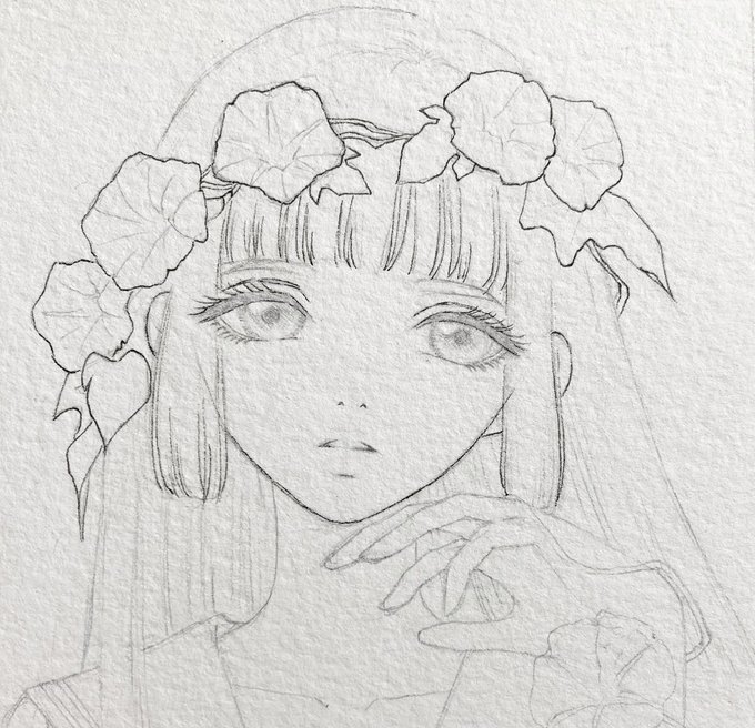 中途半端ですが、寝ます。。。 絵には「熟慮」と「思い切り」がどちらも必要。と最近感じてます🥱