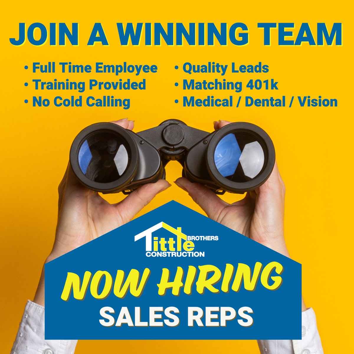 #nowhiring Home Improvement Sales ($100,000+ per year) - Schedule Interview Today - 734-225-2525
 We sell residential home improvements and you will have great earning potential. Roofing, Siding, Gutters, Masonry, Windows, Decks and more! #southeastmichigan #metrodetroit