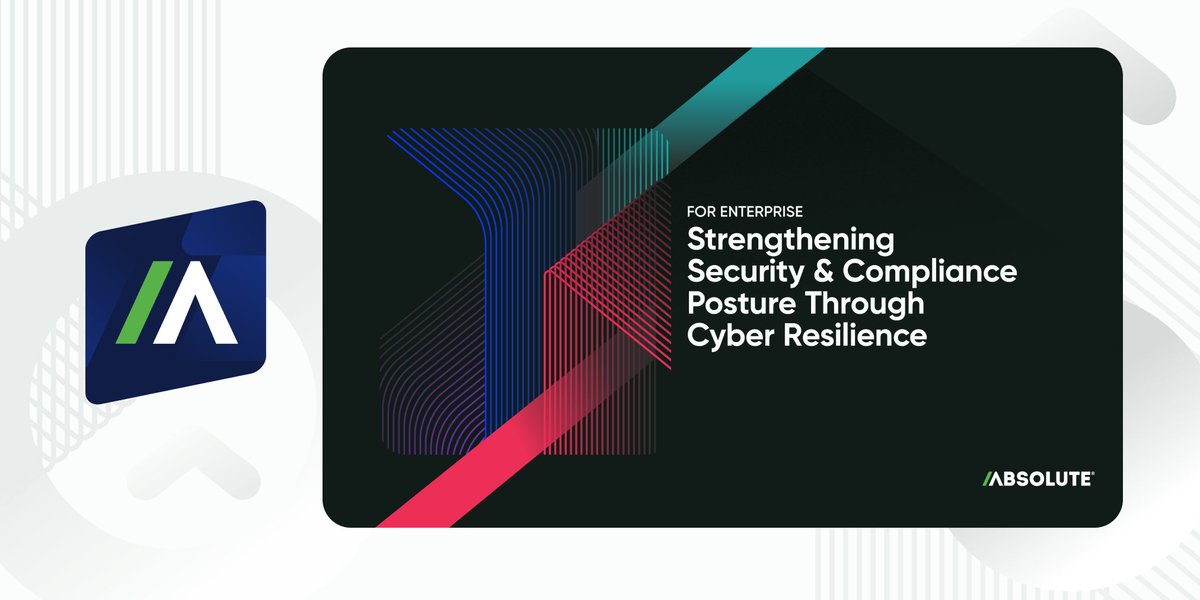 For #NIST and #ISO compliance, you need a strong cybersecurity posture. Learn how to use these regulatory frameworks effectively and how Absolute can help enterprises manage these standards on June 14 with Absolute's <a href="/torsten_george/">Torsten George</a> &amp; Himanshu Dey. bit.ly/45xDIvG