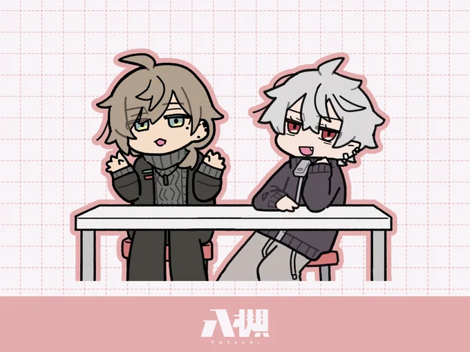 なんかしてるとこ見ました(めちゃめちゃアイスやハンバーガーを食べてた)
#かな絵 #KuzuArt 