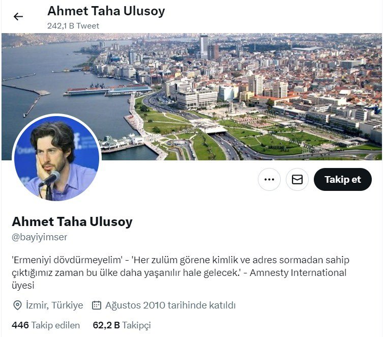 TERS ADAM (@_TersAdam) isimli hesabı FETÖ’cü Halit Sakıcı, Ahmet Taha Ulusoy (@bayiyimser) isimli hesabı ise FETÖ’cü Ahmet Yaşar Göldal yönetiyor. +++