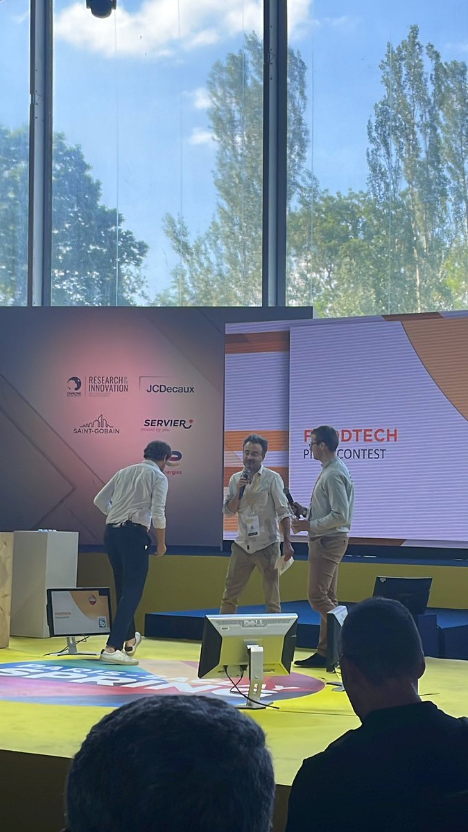 Inno_Playground's tweet photo. [#LIVE 🔴]  #SPRING50 🏆 Catégorie Foodtech : le gagnant est COCORITON !
#ParisSaclaySPRING https://t.co/b1ti2BkIbz