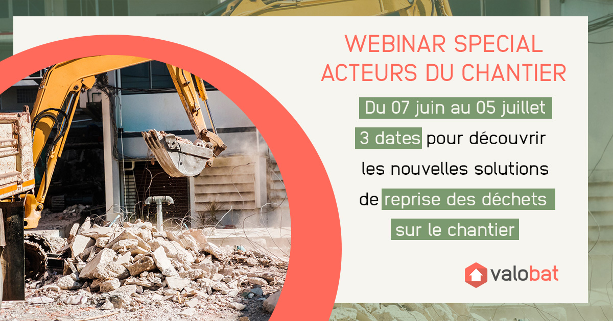 valobat_eco's tweet photo. [WEBINAR ACTEURS DU CHANTIER] 💻
Vous êtes entreprise de travaux, maitre d’œuvre, maitre d’ouvrage ou gestionnaire de déchets ?
Du 07 juin au 05 juillet, inscrivez-vous à l'un de nos webinars dédiés aux acteurs du chantier. 
Inscrivez dès maintenant ⬇

https://t.co/a22830fdNr https://t.co/1o235HawQb
