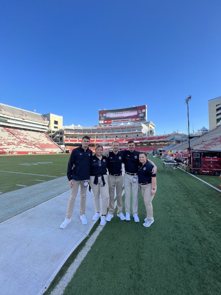 The end of an era. Grateful for my year with Gamecock Football. New York, here I come!