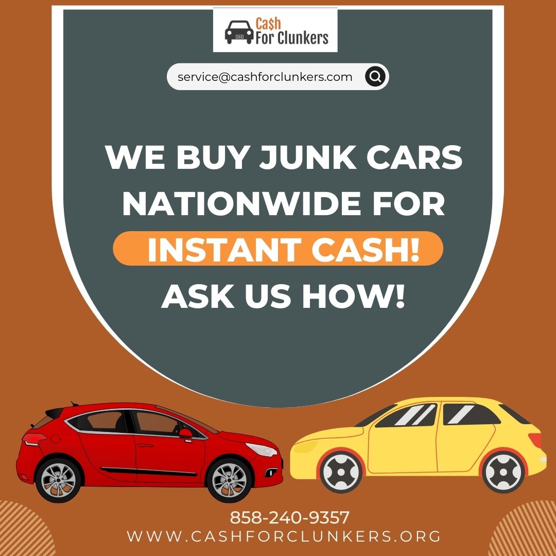 Calling all clunker owners around town! You can definitely turn it into cold cash! Ask us how!
#UnwantedCars #JunkCars #FreeTow #CashforClunkers #ShoutoutSaturday