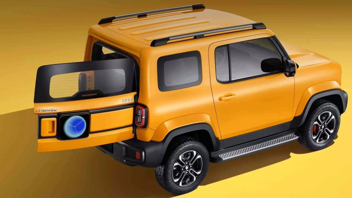 ALDOBnet's tweet photo. بسعر ٤٠ الف 

بوجان الصينية التي تملكها GM الامريكية 

 تكشف عن مركبتها "المكيروبية" يب ! الكهربائية 

بمدى ٢٨٩ كيلو 

وشاشة في الخلف لارسال رسالة إيموجي  المودة والاخاء في الزحمة 😇 https://t.co/mHhcIY7CoL