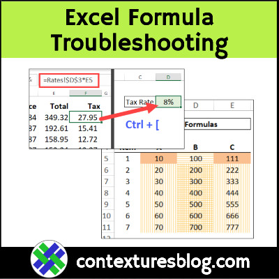 contextures's tweet image. What&apos;s your favourite way to troubleshoot Excel formulas? New features coming soon! #Excel #ExcelFormulas #ExcelVideo
contexturesblog.com/archives/2023/…
