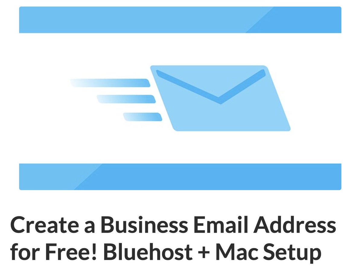 Create a Business Email Address for Free! Bluehost + Mac Setup
gedground.com/create-a-domai…
#business #onlinebusiness #onlinebiz #blogging #hustle