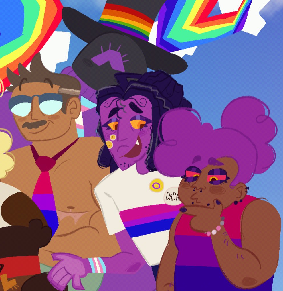FINALLY i can post this!!! happy pride month y'all!!!! #okkoletsbeheroes #okko