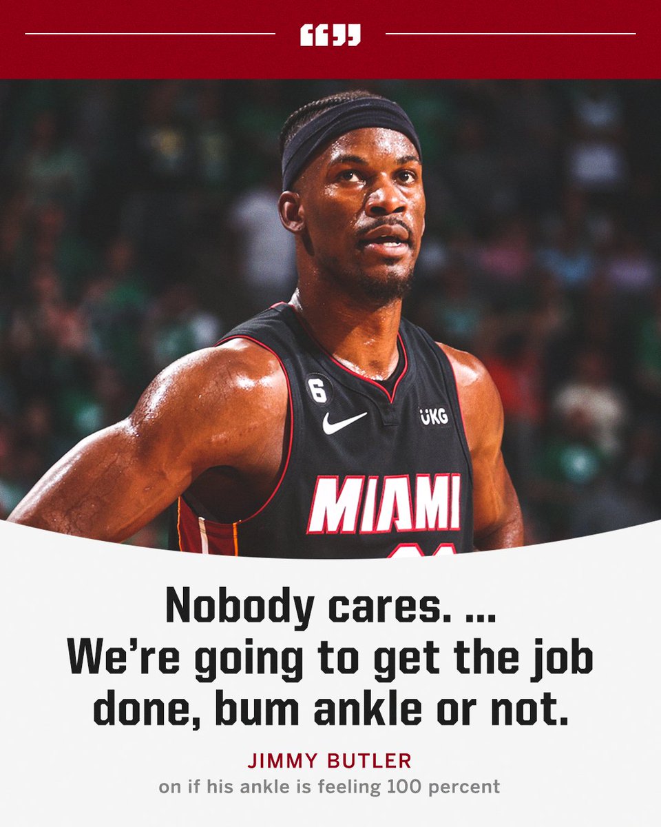 SportsCenter on Twitter "Jimmy Butler has his eyes on the prize 🏆👀"