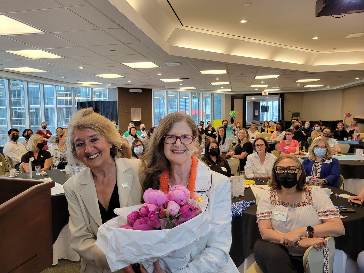 Congratulations to <a href="/DorisGrinspun/">Dr. Doris Grinspun 🇨🇦 RN, PhD, FAAN, O.ONT</a> for serving as RNAO'S CEO &amp; leading charge for nursing &amp; health care in Ontario &amp; beyond. 

This silver jubilee is just the beginning. Keep dancing. 💃 🎉🥳

#RNAOStaff