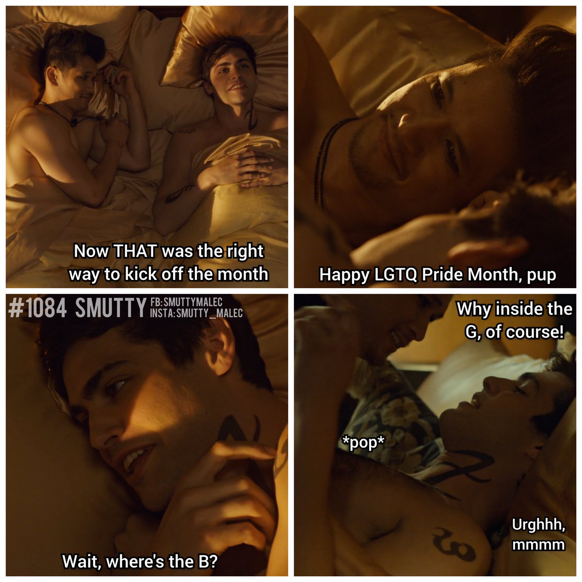 #1084 Happy Pride Month

#shadowhunters #shadowhunterstv #malec #aleclightwood #magnusbane #matthewdaddario #mattdaddario #harryshumjr #shumdario #SaveShadowhunters #shadowhunterslegacy #pride #pridemonth #PrideMonth2023 #gaypride #pride2023 #lgbtpride #transpride #bipride #lgbt