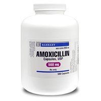 Unlike paracet or brufen, amoxicillin can not be taken when ever you feel like.

Amoxicillin or any other antibiotic is taken as full course, let's say the course is 7 days even if you feel okay on day 4 it doesn't mean the bacteria is completely dead, continue to day 7 as