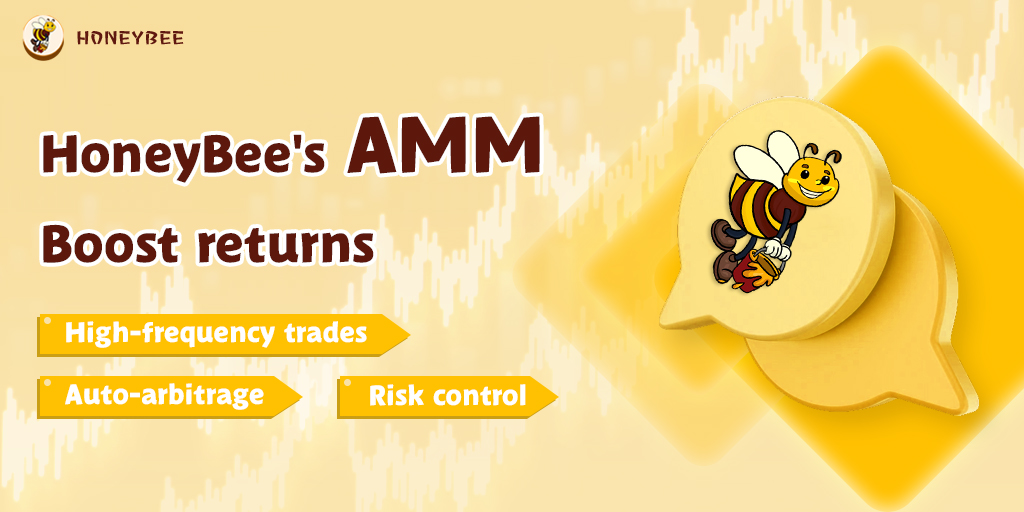 HONEYBEE_WEB3's tweet image. 🍯 Amplify your returns with HoneyBee's AMM Arbitrage &amp;amp; Compounding System!

📈 Participate in high-frequency buy and sell orders, automatic arbitrage, and flexible curve adjustments to mitigate risks like Impermanent Loss !  #HoneyBee #AMMArbitrage #CompoundReturns