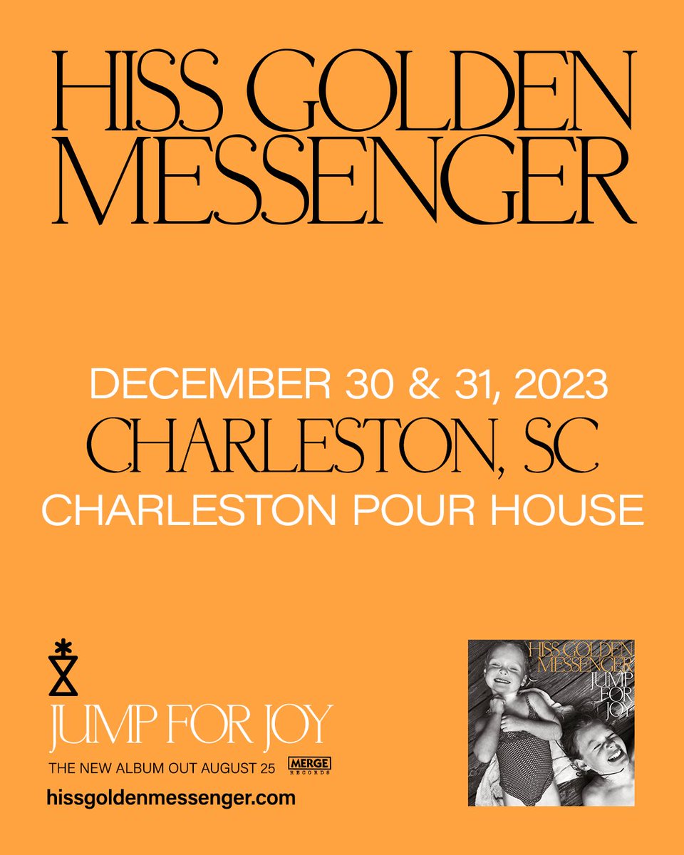 ✰✰TONIGHT :: An Evening with Hiss Golden Messenger | SUN, 12.31.23 | Main Stage | 8pm Doors/9pm Show #ChsMusic #LoveLiveMusic #CharlestonSC @hissgldnmssr Grab tickets here - bit.ly/3C7A26k