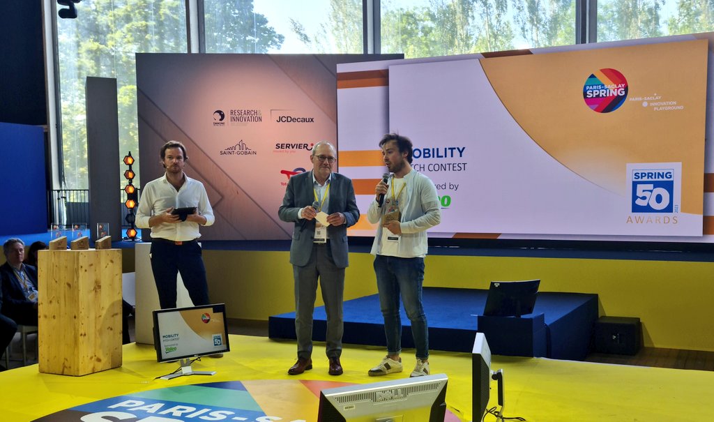 Et de deux !! 🏆🏆
Loewi lauréat Spring 50 catégorie #Mobility ! 🚲🎉🎉

La startup accompagnée par 21st est le leader français du vélo électrique reconditionné.

Bravo à son cofondateur, Tanguy Lastennet, pour ce prix. 

#ParisSaclaySPRING