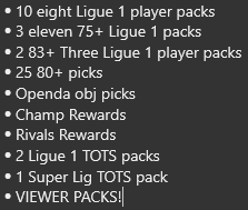 LIVE IN 5! HUUUGE LIGUE 1 TOTS PACKOPENING!
Doing shareplays so join if you want me to open any packs! 
TWITCH.TV/L7NDES
TWITCH.TV/L7NDES
TWITCH.TV/L7NDES

#FUT23 #FIFA23 #STREAMER #TWITCH #LIVE