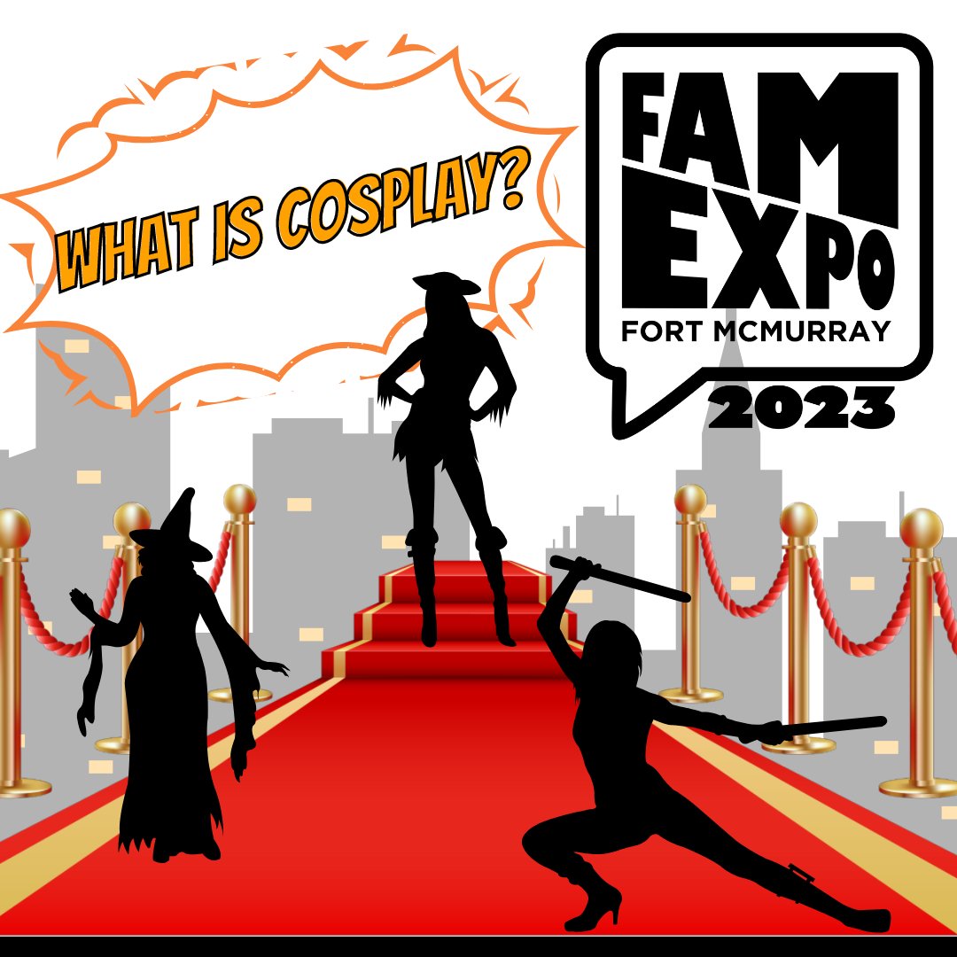 WHAT IS COSPLAY??

Cosplay is dressing up as a character from a work of fiction such as a comic book, video game, or television. 

Sign up to walk the red carpet here 👇 

Under 13 years old 👉 zurl.co/yWnd 

Over 13 years old 👉 zurl.co/6zQ7