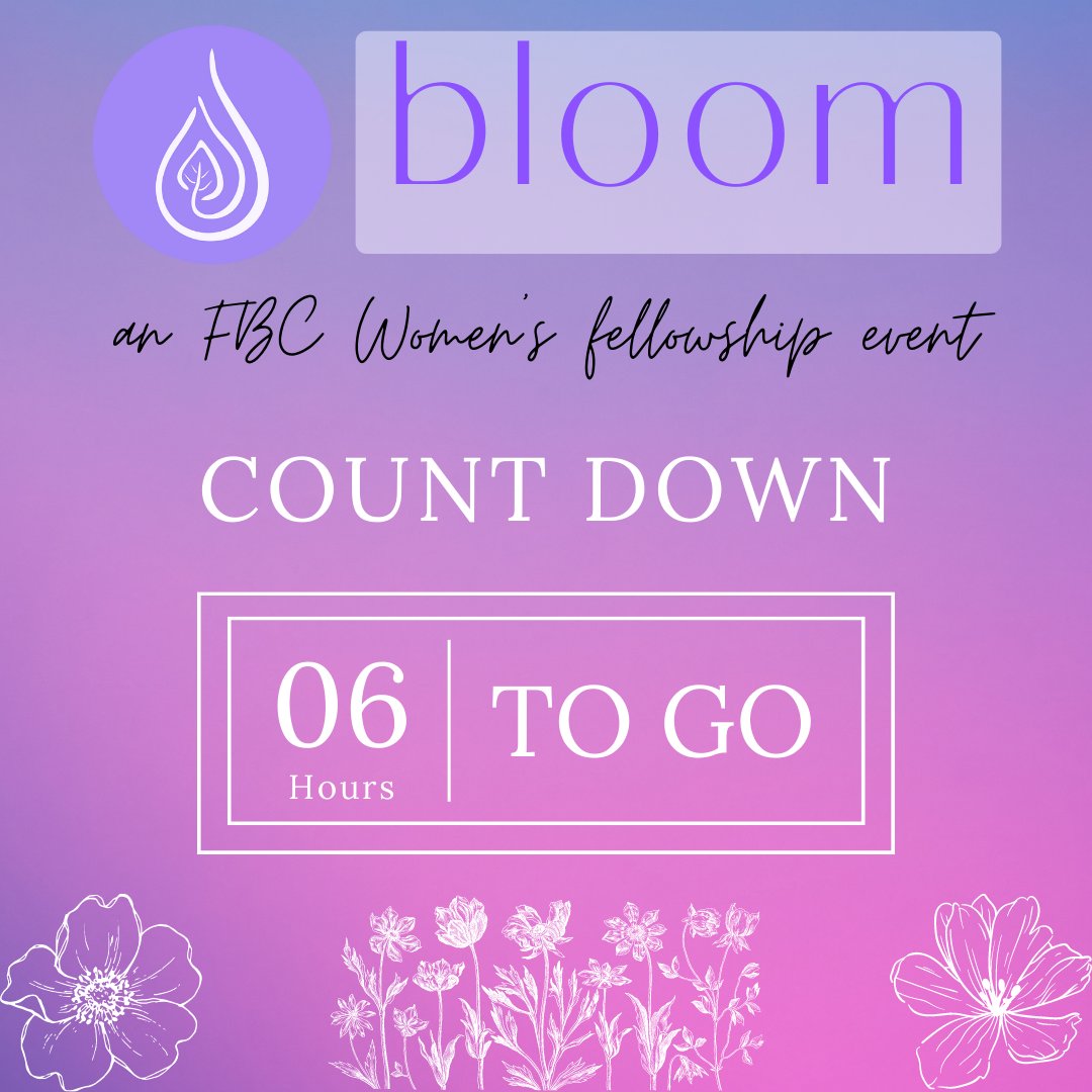 FBCTroy53's tweet photo. Remember tonight is our BLOOM Women's Event! Join us in the Gym @ 6:30pm. There will be fellowship, desserts, flowerpot painting, a testimony &amp; some fresh encouragement for growing in the Word and BLOOMING🌷this summer! Please bring a dessert or snack🧁to share. INVITE A FRIEND! https://t.co/5ZFXkyhGAC