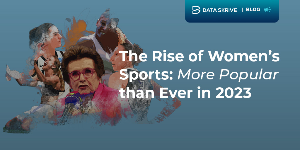 DataSkrive's tweet photo. Introducing our "Women in Sports" blog series! As popularity continues to rise, it’s more important than ever to showcase the incredible talent, style, and personality that the #womeninsports have to offer.
Read our new blog today! https://t.co/Sy9ydEq2C0
#dataskrive https://t.co/4ozfdJHRtF