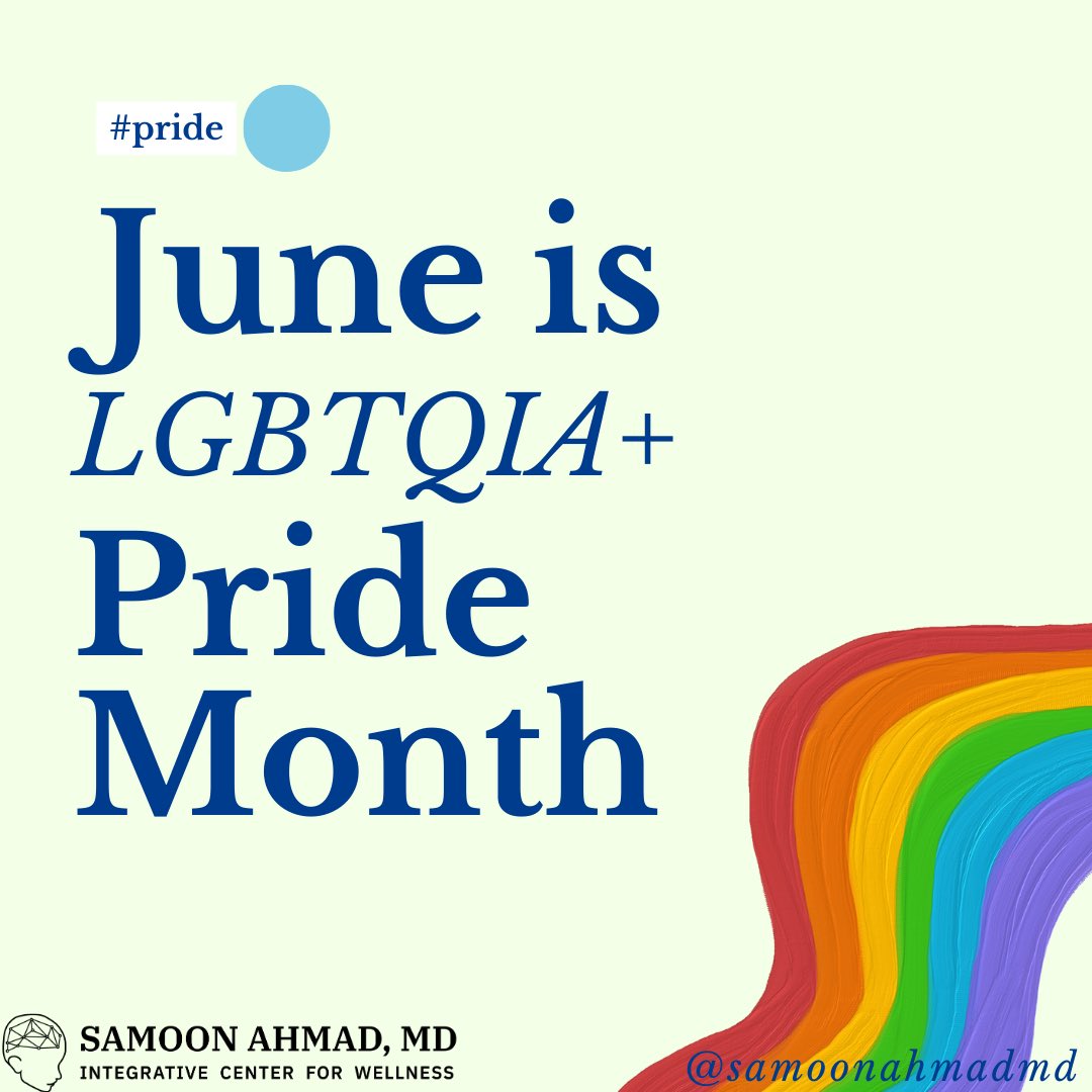 June is #lgbtqia Pride Month! To celebrate, we must recognize that individuals in the LGBTQIA+ community experience higher rates of mental illnesses like anxiety, depression, and suicide. resources: lnkd.in/eFiDc_Zh #pride #mentalhealth #lgbtqmentalhealth #lgbtqcommunity