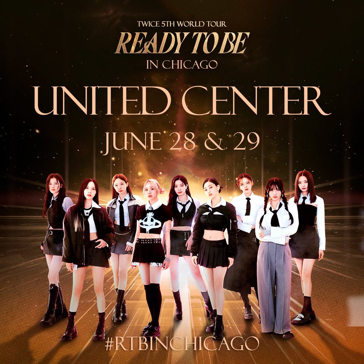 TWICE〜 WORLD TOUR  ready to be シーグリ TWICE - June 28-29, 2023 | United Center