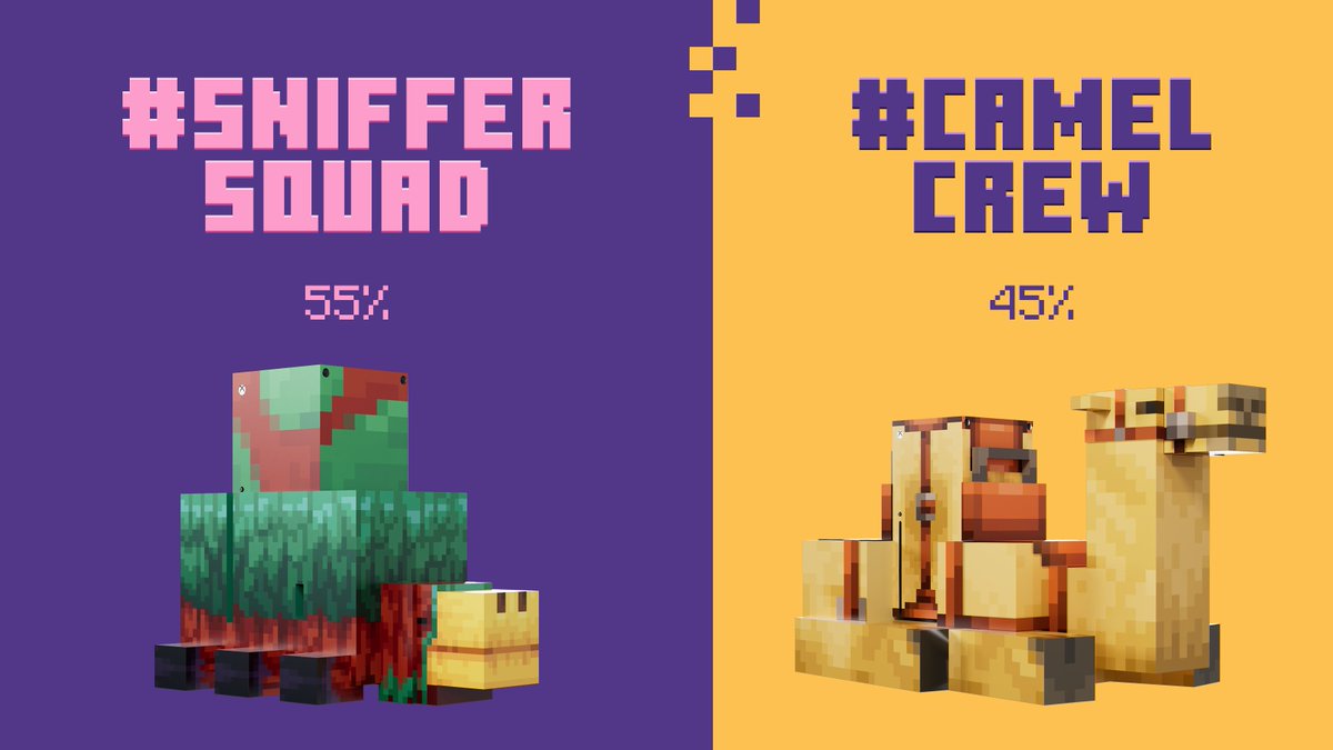 Minecraft tweet media