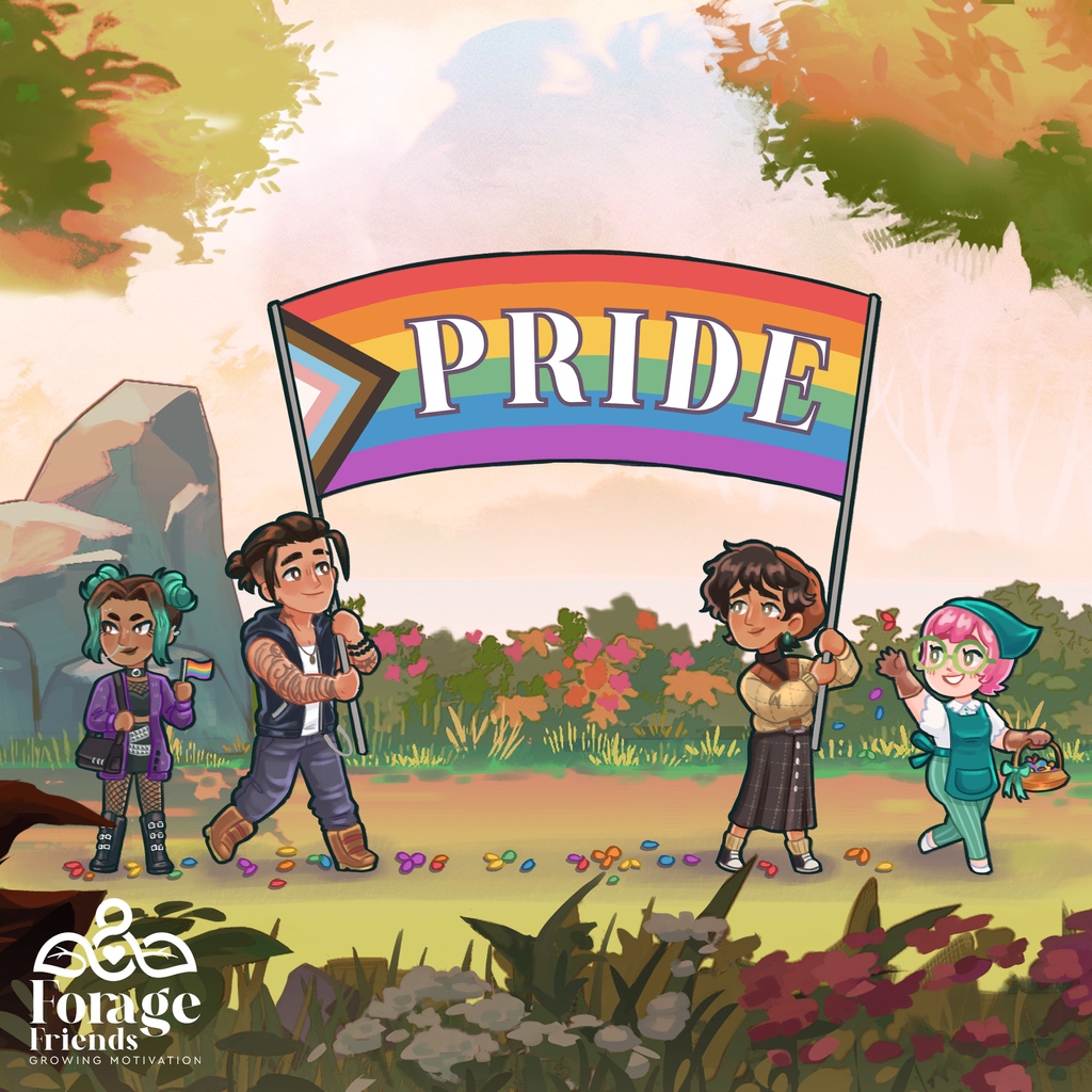 🏳️‍🌈 Happy Pride! 

However you choose to identify, express, or share your queerness...we are here for it!!!!

Exploding with love and support for the LGBTQIA+ community, this month and always. 💗✨

#pride #pridemonth #lgbtqia #lgbtq #gamedev