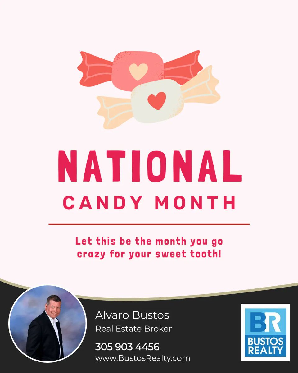 Indulge in sweet memories and treats during National Candy Month, the perfect time to celebrate all your favorite confections. Let's share the joy of sweetness and savor the flavors that bring happiness to our lives.

#NationalCandyMonth #SweetIndulgence #CandyLovers #SugarRush