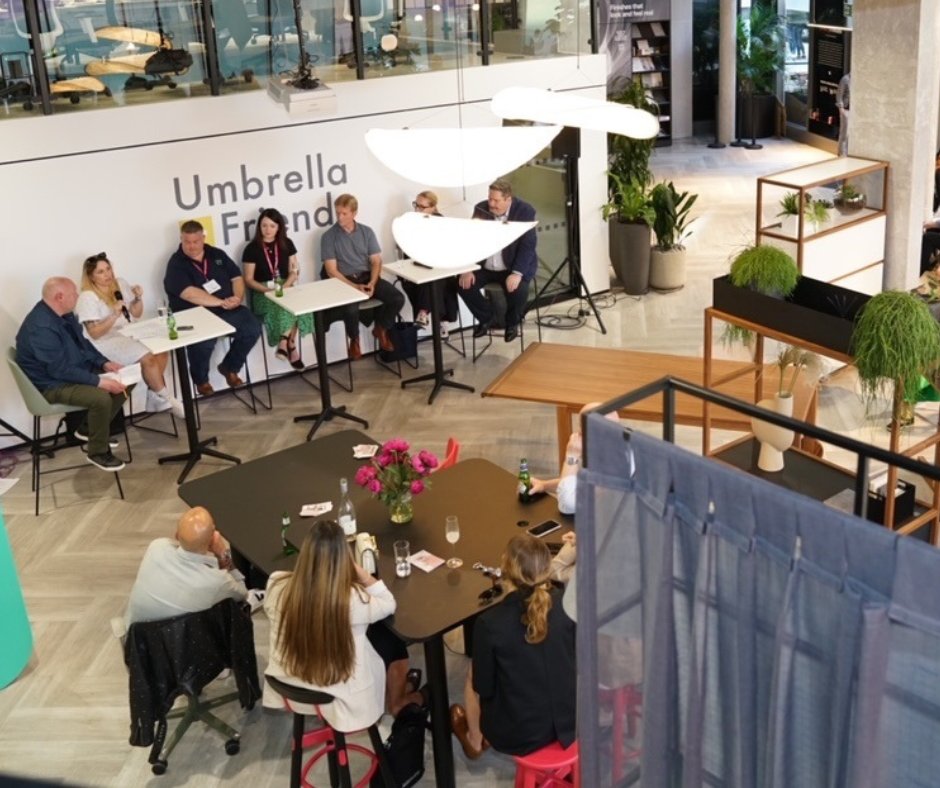 A thought-provoking evening at our HQ...

During Clerkenwell Design Week we held a Panel Talk on how to tangibly create a sustainable workplace environment.

We were offered food for thought, witnessed bags of empathy and were inspired by creative solutions.

#CDW2023 #Workplace