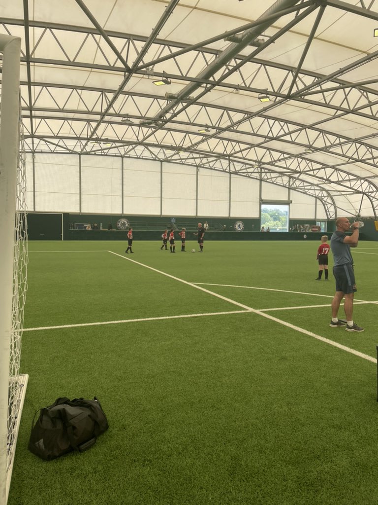 Our U10s enjoyed a quality day away to Chelsea today. Mixed SSG’s with pitch size variations followed by competitive 6v6 fixtures. <a href="/ECFC_Academy/">Exeter City Academy</a> ⚽️