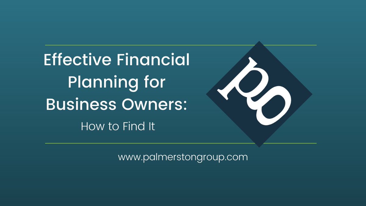 Financial planning isn't perfect, and the three issues outlined in this article are typically the reason why.

youtube.com/watch?v=QoiJzo… 

#FinancialPlanning #WealthPlanning #PalmerstonGroup