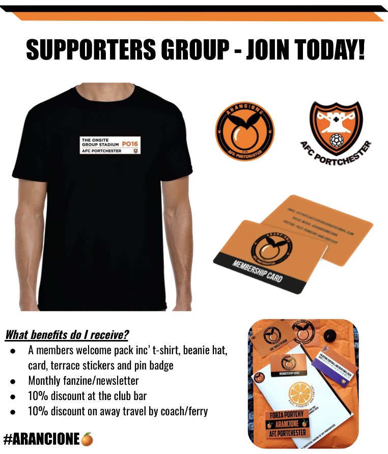 The Arancione - AFC Portchester Supporters Group tweet media