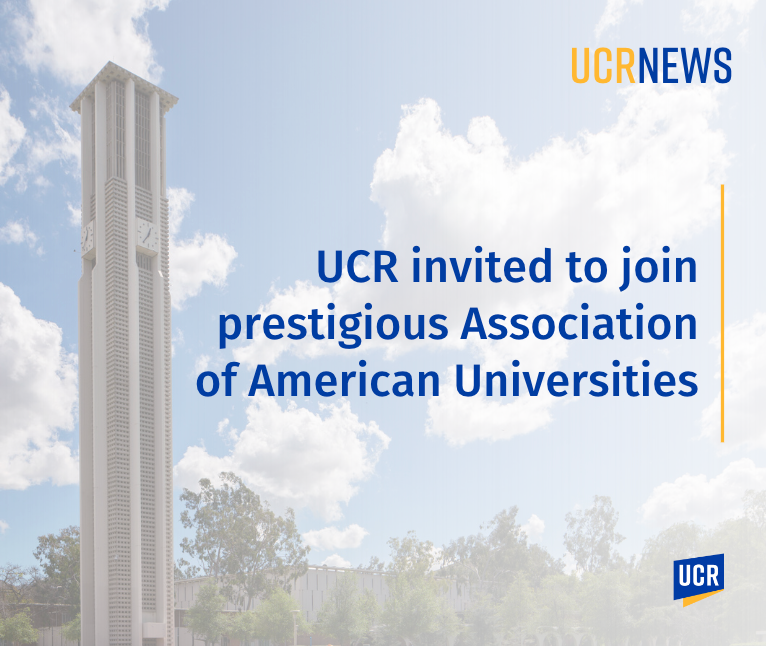 WOW, WHAT AN HONOR! 🙌 #UCRiverside has been invited to join the prestigious @AAUniversities, making #UCR one of only 71 universities who are members. Membership represents reaching the 🔝 of U.S. research institutions. Read more ➡️ news.ucr.edu/articles/2023/…