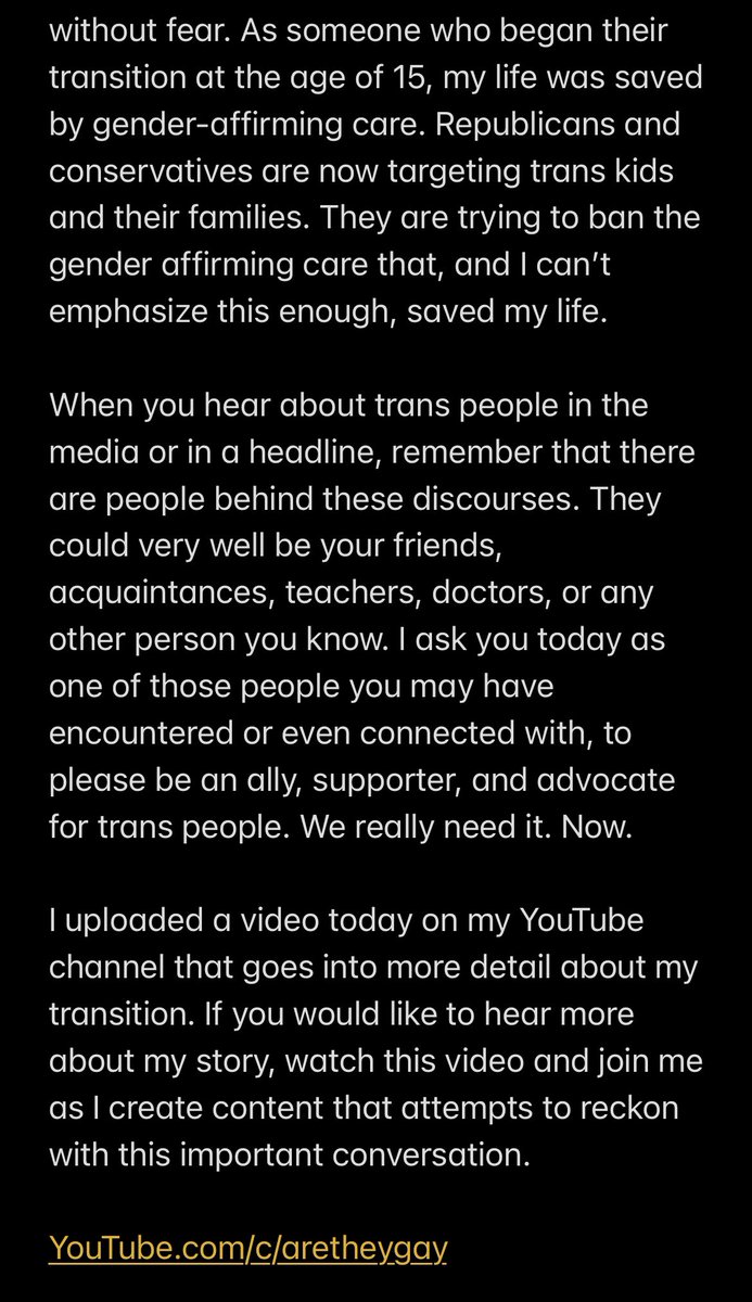 aretheygay's tweet image. A statement.
youtu.be/a4r0CoXsGmk